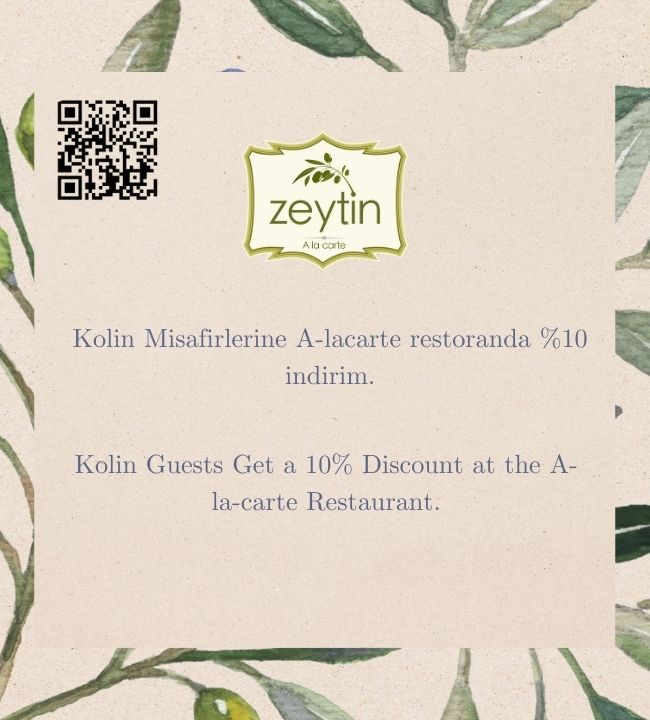 Kolin Misafirlerinin A-lacarte restoranda indirimi oldu (2)
